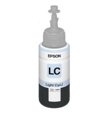 Картридж струйный Epson T6735 C13T67354A светло-голубой (1900стр.) (70мл) для Epson L800