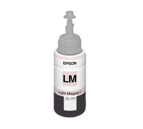 Картридж струйный Epson T6736 C13T67364A светло-пурпурный (1900стр.) (70мл) для Epson L800