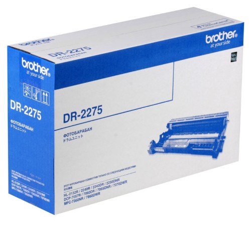 Блок фотобарабана Brother DR2275 ч/б:12000стр. для HL2240/2240D/2250DN Brother