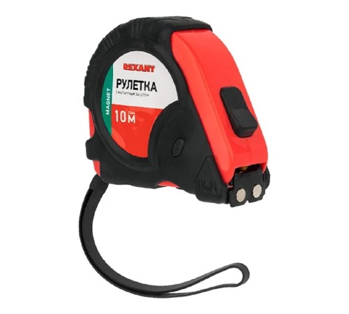 Rexant (12-9017) Рулетка измерительная Профи прорезиненный корпус, магнитная, 10м х 25мм