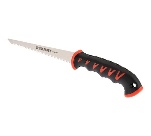 Rexant (12-8221) Ножовка по гипсокартону 180мм, двухкомпонентная рукоятка