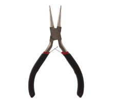 Rexant (12-4606) Круглогубцы Мини 120 мм никелированные, авторазжим, обливные рукоятки