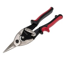 Rexant (12-4630) Ножницы по металлу прямые 260 мм никелированные, двухкомпонентные рукоятки