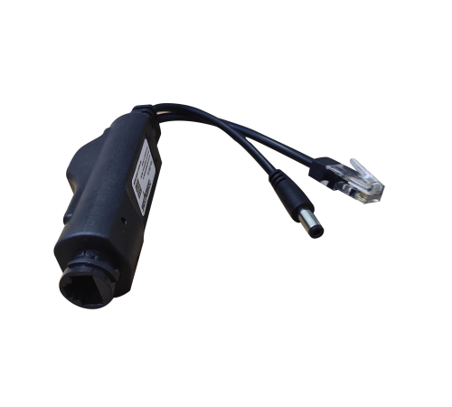 1-портовый сплиттер PS-154-1K PoE 802.3af 10/100Mbps, 12В/1А 1-портовый сплиттер PS-154-1K PoE 802.3af 10/100Mbps, 12В/1А