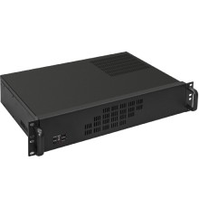 Exegate EX297713RUS Серверный корпус ExeGate Pro 2U300-04 <RM 19", высота 2U, глубина 300, БП 1200PPH-SE, USB>