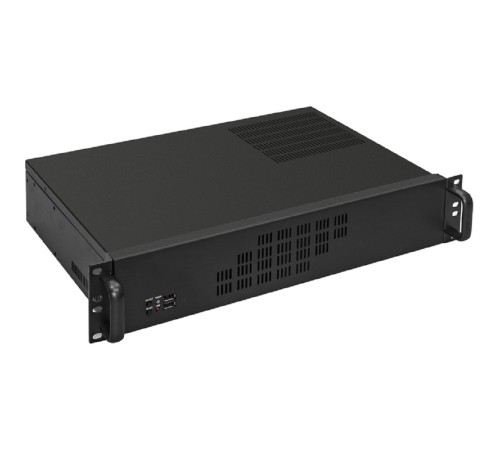 Exegate EX297713RUS Серверный корпус ExeGate Pro 2U300-04 <RM 19", высота 2U, глубина 300, БП 1200PPH-SE, USB>