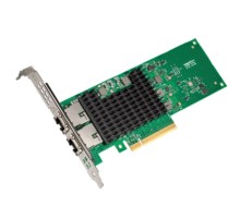 Intel X710T2LBLK Сетевая карта/ Intel® Ethernet Network Adapter X710-T2L, Dual Ports RJ45, X710-AT2, 10GbE/5GbE/2.5GbE/1GbE/100Mb, PCIe v3.0 (8.0GT/s), QoS, VMDq, SR-IOV, iSCSI/NFS