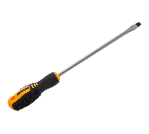 Rexant (12-6433) Отвертка шлицевая SL8x200mm, двухкомпонентная рукоятка