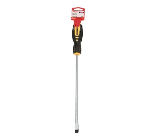 Rexant (12-6434) Отвертка шлицевая SL8x250mm, двухкомпонентная рукоятка