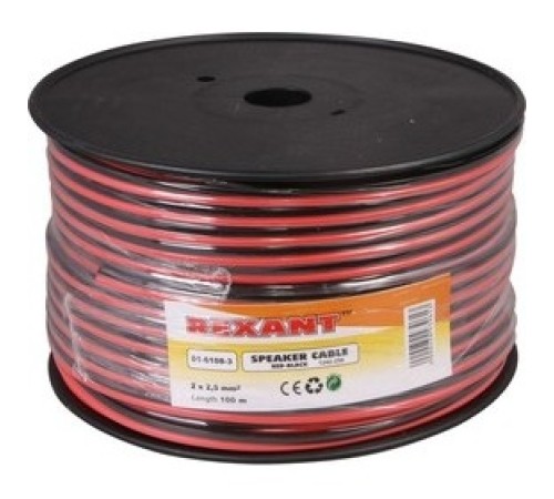 Кабель Rexant 01-6108-3 красный Кабель Rexant 01-6108-3 красный