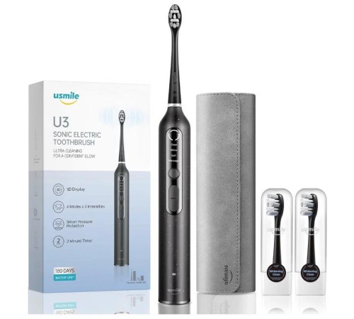 Электрическая зубная щетка BLACK U3 80230013 USMILE