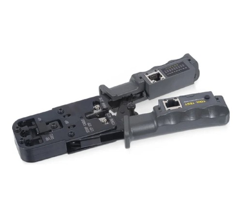Cabeus HT-2010NT (HT-022) Инструмент обжимной 3 в 1 для RJ-45, RJ-11/12 с тестером для витой пары Cabeus HT-2010NT (HT-022) Инструмент обжимной 3 в 1 для RJ-45, RJ-11/12 с тестером для витой пары