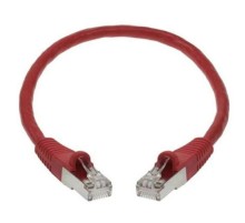 Кабель ACD Патч-корд ACD-LPS6AZ-5DC |ACD-LPS6AZ-5DC| Cat6a SSTP 26AWG 4Pair, CU, LSZH, Вишневый, 0.5м