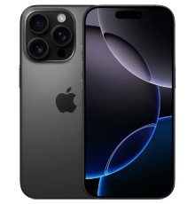 Смартфон Apple iPhone 16 Pro 128Gb Black Titanium 1Sim+1eSim (MYND3QN/A)