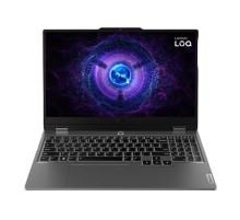 Ноутбук 16" IPS FHD LENOVO LOQ 15IAX9 grey (Core i5 12450HX/16Gb/512Gb SSD/4050 6Gb/noOS) (83GS00EPRK)