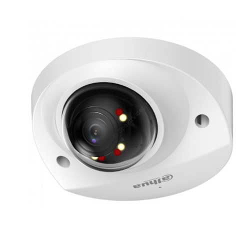 DAHUA DH-IPC-HDBW2249FP-AS-IL-0360B Уличная мини-купольная IP-видеокамера Smart Dual Light с ИИ 2Мп, 1/2.8” CMOS, объектив 3.6мм, видеоаналитика, микрофон, ИК до 30м, LED до 30м, IP67, IK10, металл