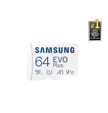 Карта памяти MICRO SDXC EVO+ 64GB V10 W/A MB-MC64SA/CN SAMSUNG