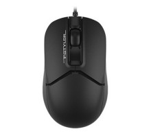 Мышь A4Tech Fstyler FM12S черный оптическая (1200dpi) silent USB (3but) FM12S  BLACK {60} (958356)