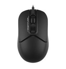 Мышь A4Tech Fstyler FM12S черный оптическая (1200dpi) silent USB (3but) FM12S  BLACK {60} (958356)