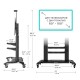 Аксессуар для ТВ FLOOR STAND/60-100" TS2811 BLACK ONKRON