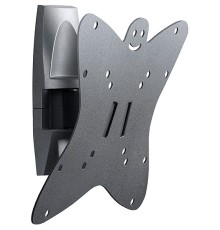 Кронштейн для телевизора Holder LCDS-5036 металлик 19"-37" макс.30кг настенный поворот и наклон