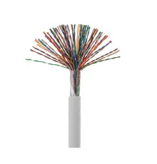 Rexant (01-1013-R) Кабель витая пара U/UTP, CAT 5е, PVC, 25PR, 24AWG, INDOOR, SOLID, серый, 305м, РФ