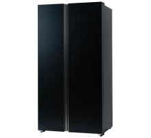 Холодильник Бирюса SBS 541 TBG черный двухкамерный 343/198 л морозилка слева, NoFrost, Side-by-side