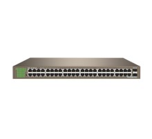 IP-COM G1050F Коммутатор в стойку, 48*1Gbit RJ45, 2*SFP 1Gbit