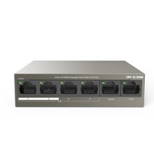IP-COM F1106P-4-63W Коммутатор PoE неуправляемый 6-Ports 10/100 Mbps Base-TX / 4-Ports PoE (PoE бюджет 58W)