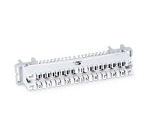 Cabeus CM-10P-P Плинт соединительный на 10 пар, крепление на хомут и штангу, маркировка 0-9