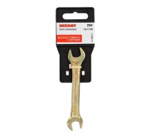 Rexant (12-5824-2) Ключ рожковый 10х11мм, желтый цинк