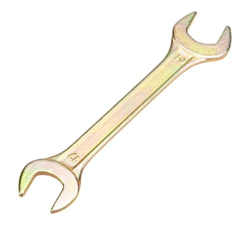 Rexant (12-5830-2) Ключ рожковый 17х19мм, желтый цинк Rexant (12-5830-2) Ключ рожковый 17х19мм, желтый цинк