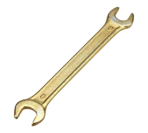 Rexant (12-5822-2) Ключ рожковый 8х9мм, желтый цинк Rexant (12-5822-2) Ключ рожковый 8х9мм, желтый цинк