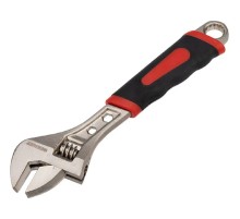 Rexant (12-4673) Разводной ключ 200мм никелированный, двухкомпонентная рукоятка