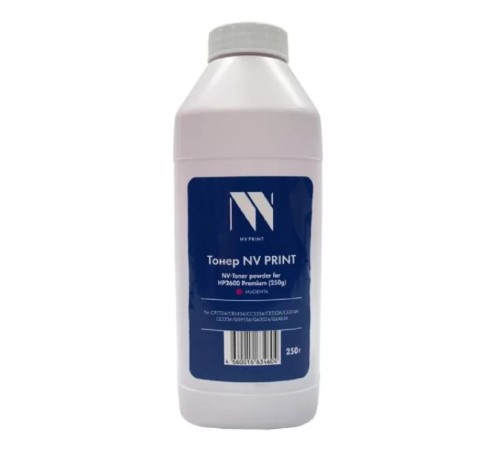 Тонер NVP для HP 2600 (250 г) Magenta для C9733A, CB543A, CC533A, CE253A, CE313A, CE323A, Q5953A, Q6003A, Q6463A (CLJ CP1215, 1210, 1510, 1515, 1518, 1525,CM1312,1415, 2020, 2025, 2320, 3520, 3525, 35 Тонер NVP для HP 2600 (250 г) Magenta для C9733A, CB543A, CC533A, CE253A, CE313A, CE323A, Q5953A, Q6003A, Q6463A (CLJ CP1215, 1210, 1510, 1515, 1518, 1525,CM1312,1415, 2020, 2025, 2320, 3520, 3525, 35