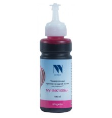 Чернила NV PRINT универсальные на водной основе NV-INK100MH для аппаратов HP (100 ml) Magenta совместимые