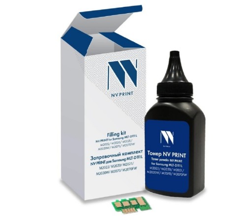 Заправочный комплект NV PRINT для Samsung MLT-D111L (M2022, M2020, M2021, M2020W, M2070, M2070FW), 60 гр, 1800 стр (тонер + чип) Заправочный комплект NV PRINT для Samsung MLT-D111L (M2022, M2020, M2021, M2020W, M2070, M2070FW), 60 гр, 1800 стр (тонер + чип)
