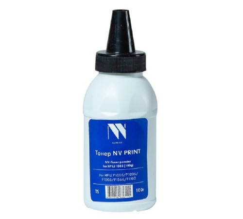 Тонер NVP для HP 1005 (100г) (CB435A,CB436A,CE278X, CE285A,CE390A/X) для HP LJ P1002, 1003, 1004, 1005, 1006, 1007, 1008, 1009, LJ-M1120, P1505, M1522M ,LJ Pro M1530, 1536, 1560, 1566, 1600, 1606, LJ