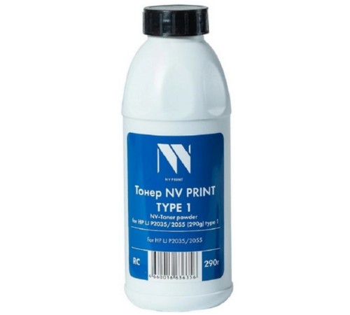Тонер NVP для HP P2035/2055 (CE505A / CE505X) (290г) для HP LaserJet P2030, P2035, P2050,P2055; Canon (719) LBP 6650, 6680, 6300, 6310, MF 5840, 5880, 5940, 5980 Type1