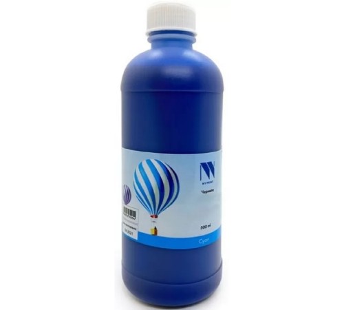 Чернила NV PRINT универсальные на водной основе NV-INK500UC для аппаратов canon/Epson/НР/Lexmark (500 ml) Cyan совместимые