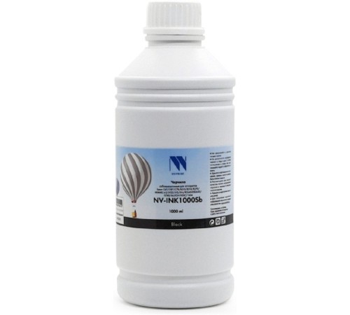 Чернила NV PRINT сублимационные NV-INK1000BkSb для аппаратов Epson, Mimaki, Mutoh, Roland (1000ml) Black