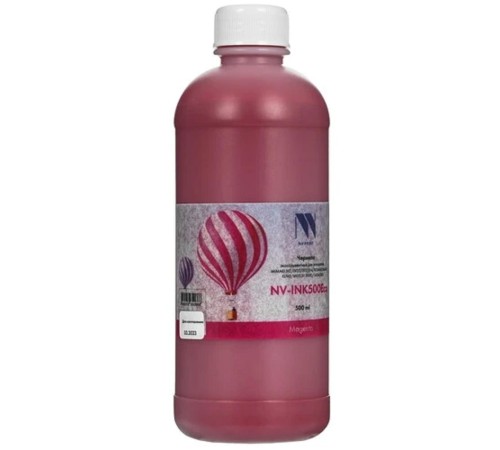 Чернила NV PRINT экосольвентные NV-INK500MEco для аппаратов Epson, Mimaki, Mutoh, Roland (500ml) Magenta
