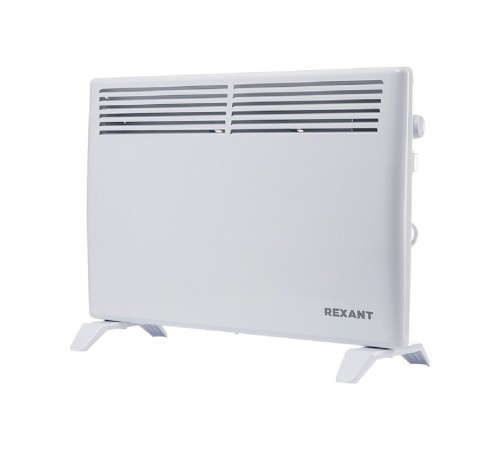 Rexant (60-0119) Конвектор электрический с механическим термостатом, 1,5кВт, СТИЧ-нагревательный элемент, ножки Rexant (60-0119) Конвектор электрический с механическим термостатом, 1,5кВт, СТИЧ-нагревательный элемент, ножки
