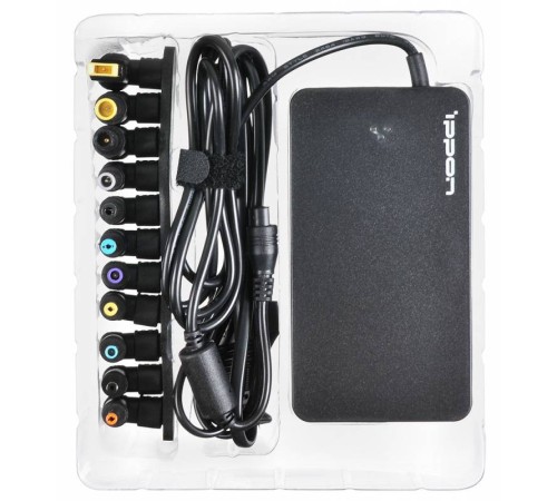 Блок питания Ippon S65U автоматический 65W 15V-19.5V 11-connectors 3.5A 1xUSB 2.1A от бытовой электросети LED индикатор Блок питания Ippon S65U автоматический 65W 15V-19.5V 11-connectors 3.5A 1xUSB 2.1A от бытовой электросети LED индикатор