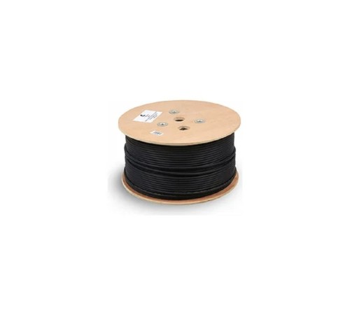 Cabeus STP-4P-Cat.6a-SOLID-OUT-LSZH-UV Кабель витая пара экранированная STP (U/FTP), категория 6a (10GBE), 4 пары, (23 AWG), одножильный (solid), экран - фольга, для внутренней и внешней прокладки, ка