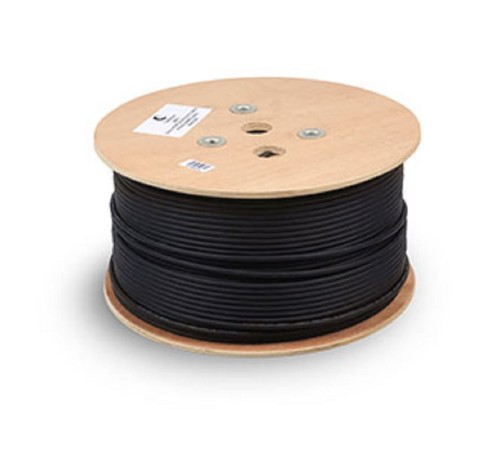 Cabeus UTP-4P-Cat.5e-SOLID-ST-OUT Кабель витая пара UTP (U/UTP), категория 5e, 4 пары 0,5мм (24 AWG), одножильный, для внешней прокладки, с металлическим тросом (+60 C - -40) (305 м)