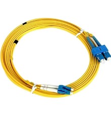 Rexant (50-2477-1) Патч-корд оптический (SM), 9/125 (OS2), LC/UPC-SC/UPC, 3мм (Duplex), LSZH, 2м