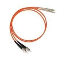 Rexant (50-3267) Патч-корд оптический переходной (MM), 50/125 (OM2), LC/UPC-FC/UPC, (Duplex), LSZH, 1м