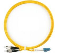 Rexant (50-2530) Патч-корд оптический переходной (SM), 9/125 (OS2), LC/UPC-FC/UPC, (Duplex), LSZH, 15м