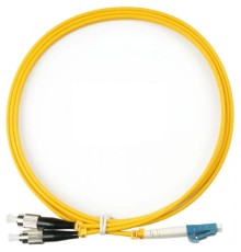 Rexant (50-2530) Патч-корд оптический переходной (SM), 9/125 (OS2), LC/UPC-FC/UPC, (Duplex), LSZH, 15м